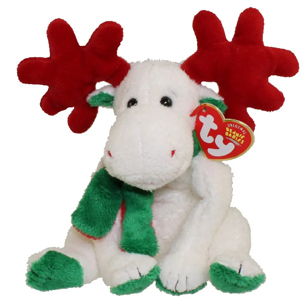 TY Beanie Baby - MOOSLETOE the Moose (6 inch) - MWMTs