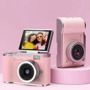 Auto Focus 48MP HD Digital Camera, 1 Set 180° Flip Screen Digital Camera with Digital Zoom, Portable Point & Shoot Camera for Photography & School Gift, Tech Gadgets, Mini, Pocket Camera