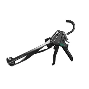 Thickened Glass Glue Gun, Multi-Bearing Structure Glue Gun, Automatic Stop, Pressure Relief Valve, Smooth Application, Ideal for Bathroom and Home Repair