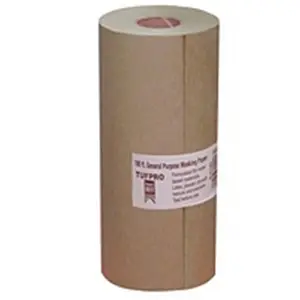 212 MAIN Brown Masking Kraft Paper, 6x180ft Roll, 6 In. x 180 Ft. Area Protection Tool for Home Improvement, Easy Mask Paint Supplies, Tools