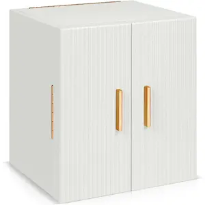 Large  Box for Women,  Holder Organizer Box with 3 Drawers, 4-Tier  Storage Organizer with Mirror for Necklace Ring Bracelet Watch,  Idea (White)