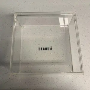 Acrylic box with lid