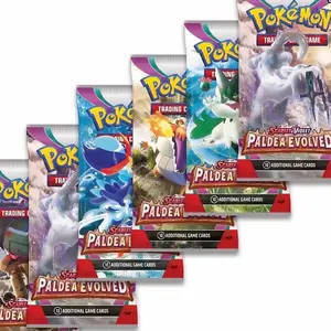 Pokémon TCG: Scarlet & Violet Paldea Evolved Booster Pack x1 - Includes 10 Cards & 1 Basic Energy, Features Evolved Pokémon and Unique Design