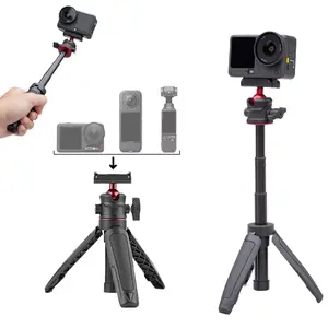 Mini Selfie Stick with 360 Degree Rotation, Tripod Stabilizer, Portable Travel Design, Video Recording/blogging Stand, Perfect Gift, Smartphone Camera Accessories
