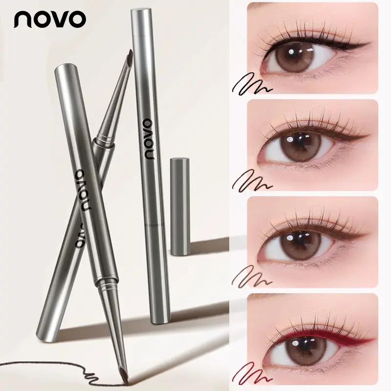 Waterproof Gel Eyeliner Pencil – Ultra-Smooth Creamy Glide, Smudge-Proof & Transfer-Resistant Formula for Precise Lash Line Definition and Winged Eye Makeup