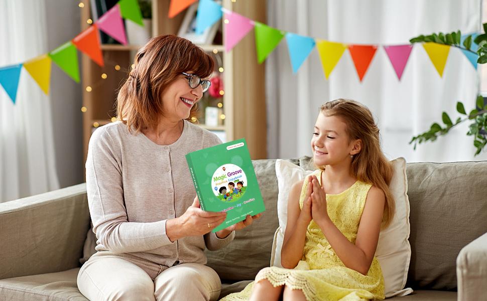 Magic Grooved Handwriting Practice Copybooks 5-Pack for Kids Ages 3-8 Reusable Tracing Workbooks with Pens Montessori Early Learning Letter Number Tracing Math Drawing Preschool Educational Gift