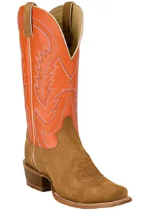 Tony Lama Men's Men'S Jax Suede Western Boot Square Toe - Rn3541
