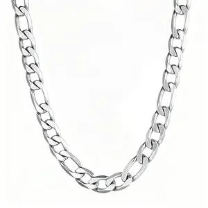 Dainty Electroplated 925 Sterling Silver 2MM/4MM/6MM/8MM/12MM Chain Necklace 16-30 Inch for Man Women Fashion Jewelry High End Necklace- Hypoallergenic