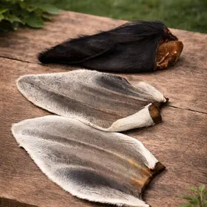 Loteria Treats Big Cow Ear La Oreja de Res Natural Beef Ear Dog Chews Crunchy Texture Dental Health Support No Additives Firm Yet Crunchy Texture