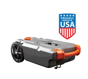 Camco Rhino 21-Gallon Portable RV Tote Tank - Multicolor, High Density Polyethylene (39002)