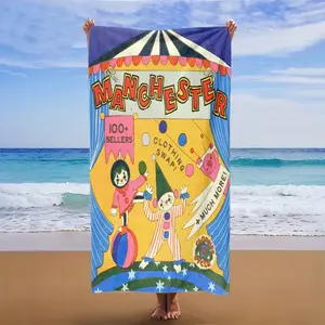Elf Girl Bat Bow Rainbow Rose Large Beach Towel, Soft and Versatile, Suitable for Travel, Poolside, Beach, Yoga, Camping, and Many Other Occasions.