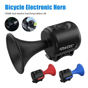 Bicycle Handlebar Bell 120dB Waterproof Bike Electric Horn For Scooter/Road/MTB