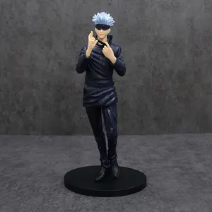 Jujutsu Kaisen Satoru Gojo Figure 20cm PVC Anime Statue Collectible Model Action Figure for Fans Desk Decor Gift