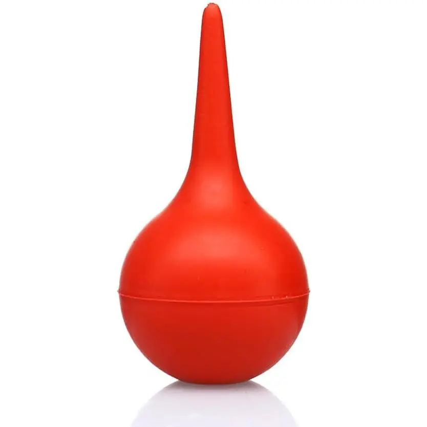 Red Manual Amniotic Fluid Suction Device Canine Feline Pet Puppy Dog for Nasal Home Clinic Choking Pumping DeliverySupp Bulb Siphon Bulb Air Squeeze Bulb Liquids Bulb, Nursing Supplies 30ml
