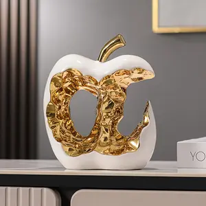 Modern Abstract Ceramic Art Statue - Elegant Decor for Living Room, TV & Wine Cabinets - Perfect Housewarming Gift