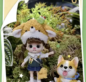 Lolifen Fluffy Doggy And Adorable Plush Doll Charms