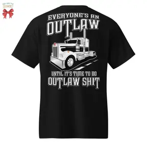 Everyone's An Outlaw - Kenworth - Trucker Tshirt - cristina spolnick
