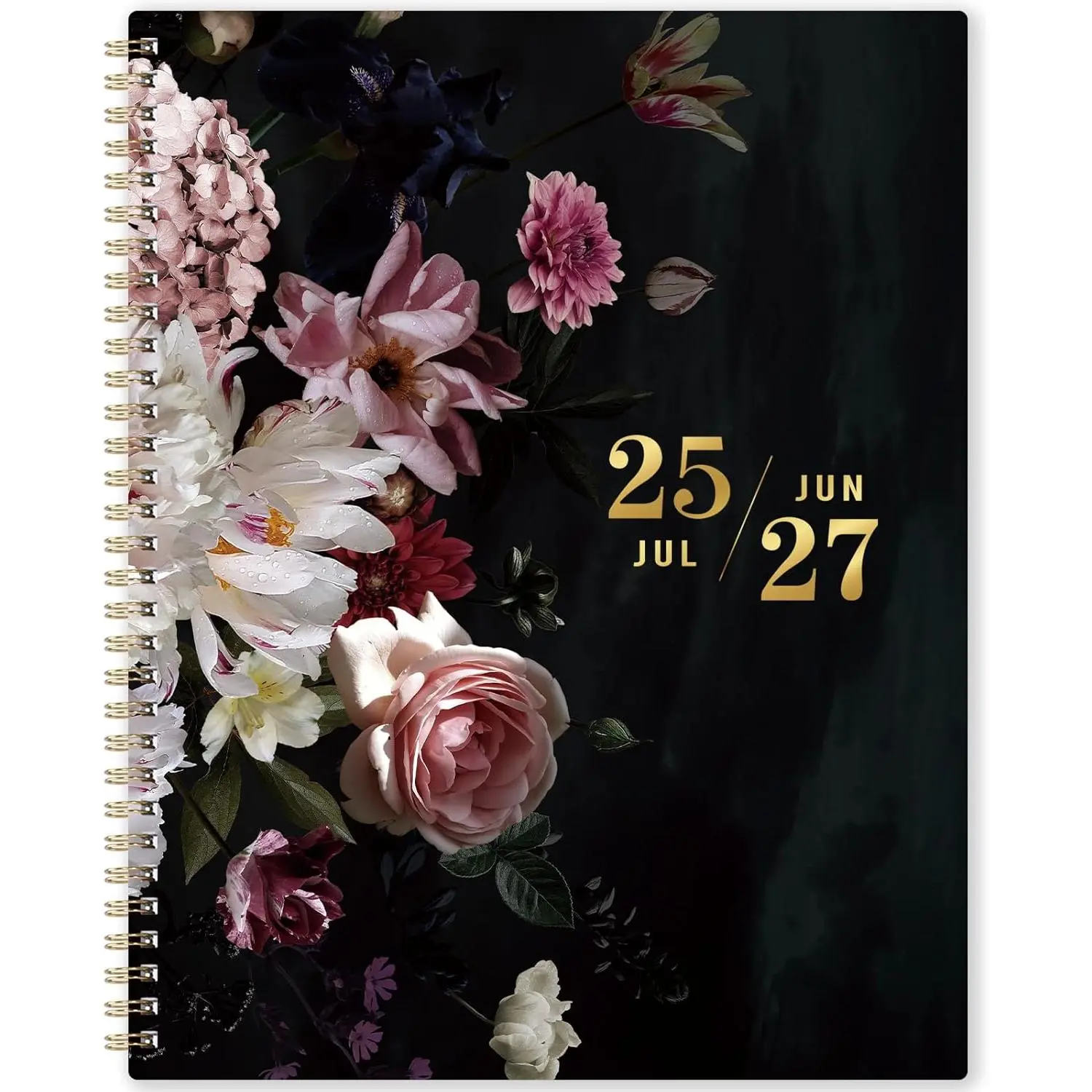 2025-2027 Monthly Planner - 9'' x 11'', JUL. 2025 - JUN. 2027, 2 Year Large Monthly Calendar Planner 2025-2027 with Tabs, -wire Binding, Useful Inner Pocket,  Paper