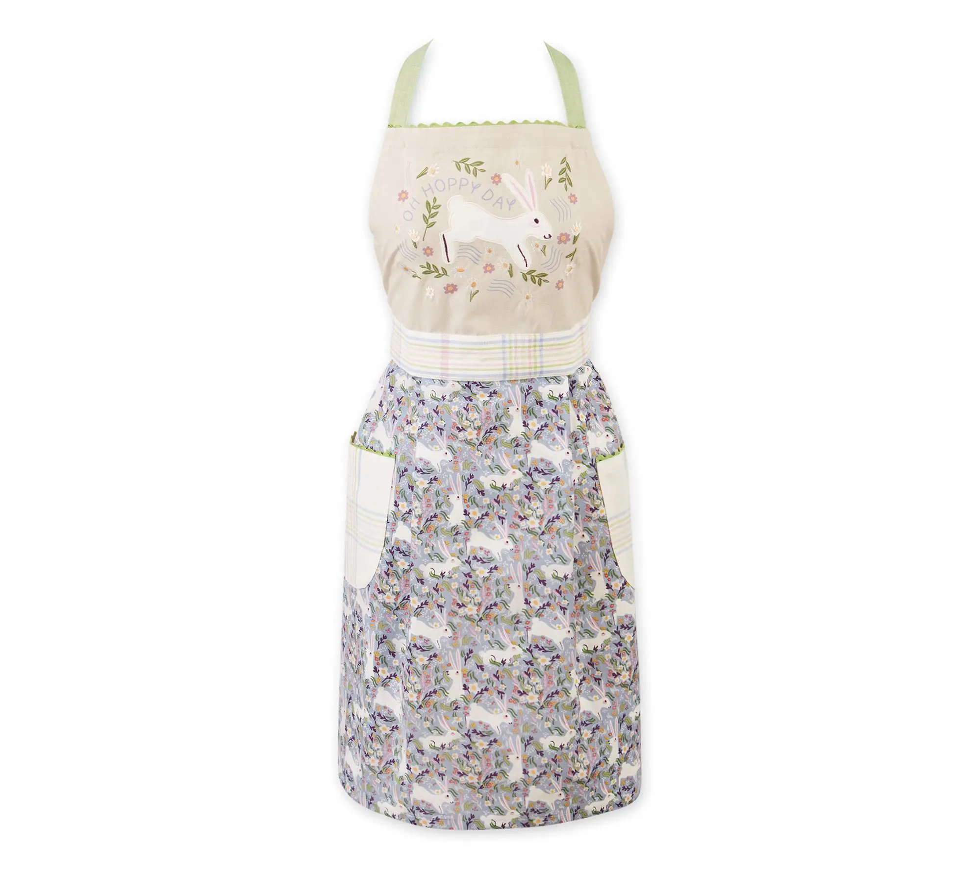 Design Imports Oh Hoppy Day Embellished Apron