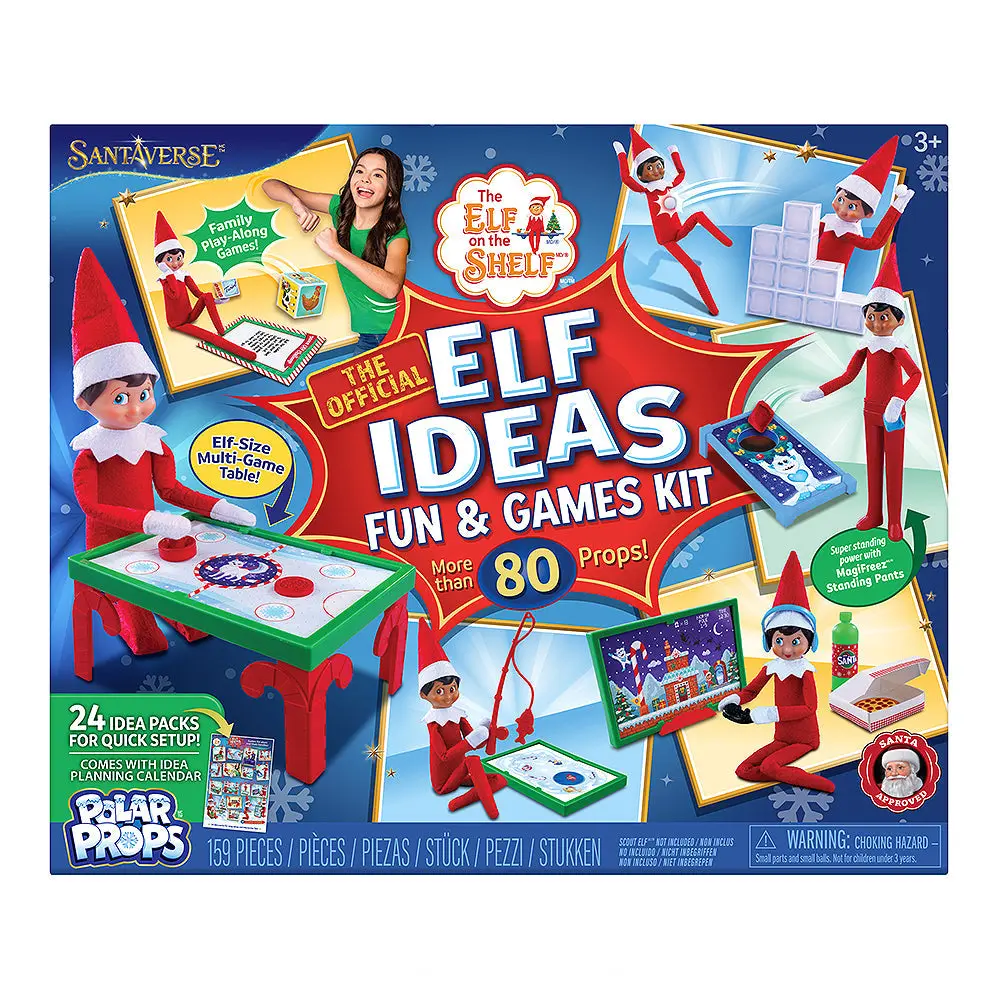 The Official Elf Ideas Fun & Games Kit | Polar Props®