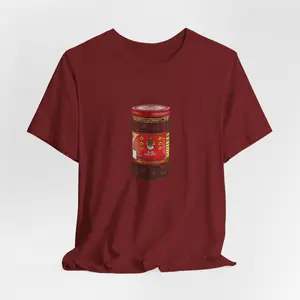 Chili Crisp Unisex Tee, Spicy Food Lover's T-Shirt, Unique Foodie Gift, Funny Food Tee, Chilli Crisp Shirt , Culinary Enthusiast Apparel