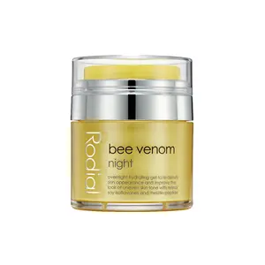 Rodial Bee Venom Night Cream – Intensive Overnight Moisturizer with Peptides and Bee Venom to Smooth, Firm, and Revitalize Skin