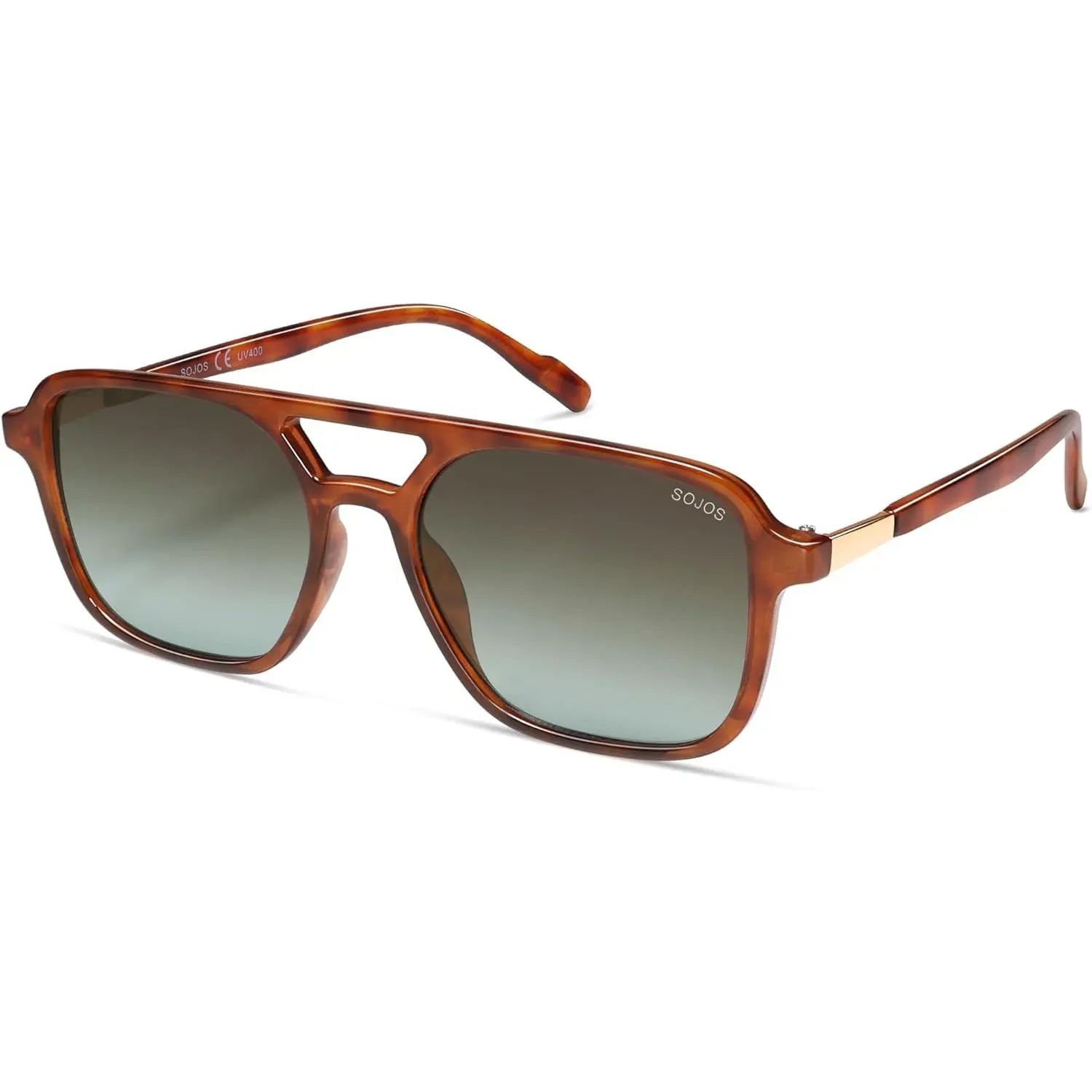 Orange Tortoise Frame/Grey Grading Lens