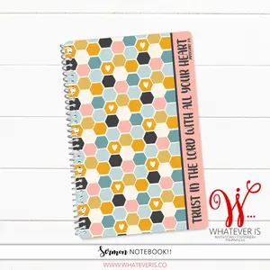 Trust in the Lord with All Your Heart • 52 Week Sermon Notes Notebook