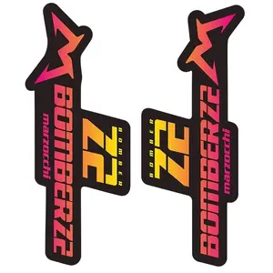 2PCS/SHEET 2020 marzocchi BOMBER z2 front fork sticker bicycle mountain bike body decoration sticker