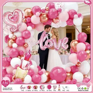 Romantic Proposal Balloon Set for Wedding & Engagement Decorations, Surprise Scene Decoration Kit, Perfect Gift for Couples