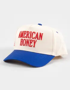 KENZ KUSTOMZ American Honey Womens Snapback Hat, Blue