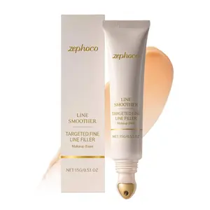 Zephoco Glow Primer for Face Luminous Moisturizing Makeup Base Pore Blurring Skin Perfecting Primer for Natural Glowing Look Lightweight Smoothing Base
