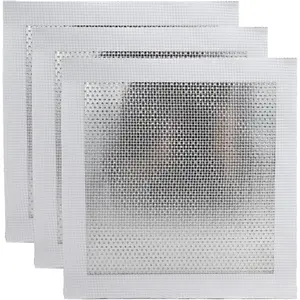 3 count Wall Patch Repair Kit, Large Hole Sheet Rock Patch for Drywall, 8" x 8" Drywall Patch Self Adhesive  Wall Repair Patch Kit,  Metal Sheetrock Ceiling Dry Patch for Drywall Plaster