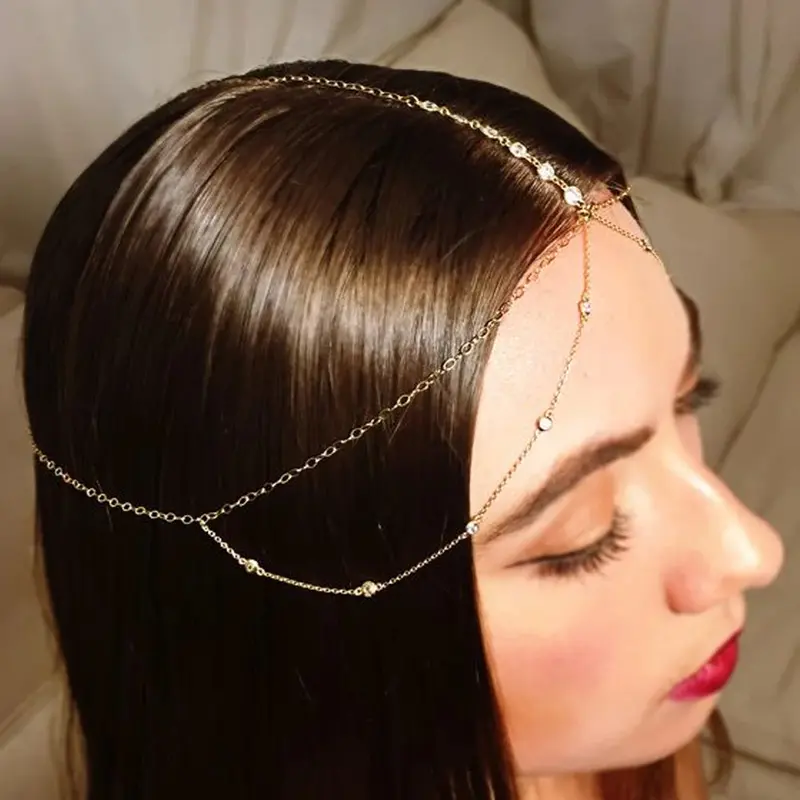 gold headpiece - TikTok Shop display picture 1