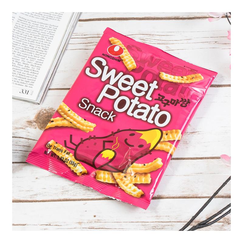 NONGSHIM Sweet Potato Crinkle Fries, 1.94oz