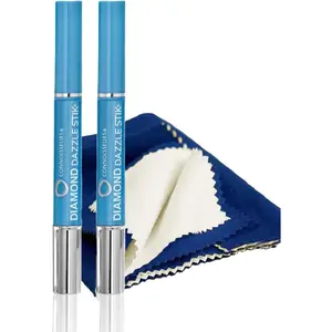 Dazzle with Brilliance: 1050 Diamond Dazzle Stik with Gold & Silver Jewelry Polishing Cloth Cleaner - Ultimate Jewelry Shine