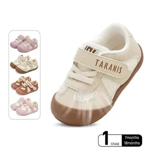 TARANIS Toddler Shoes Baby Boys Girls Sneakers First Walking Shoes Lightweight Non-Slip Infant Tennis Barefoot Shoes