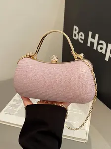 Mini Flashy Rhinestone Decorative Box Bag, Stunning Party Accessory, Evening Clutch Purse, Fashion Handbag with Sparkling Rhinestones, Elegant Rhinestone Bag, Ideal Gift for Women