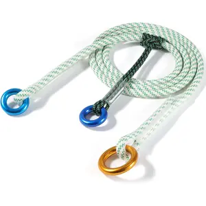 Heavy-Duty 12MM 30KN 35 Inches Tree Arborist Friction Saver & Cambium Saver Loop, Durable Polyester Anchor Cord for Rock Climbing, Tree Work, Rescue & Canyoneering