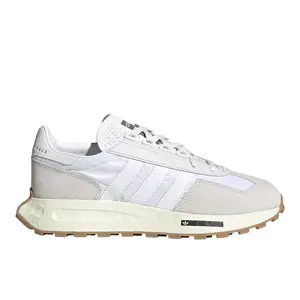 adidas Mens Retropy E5 Lace Up Sneakers Shoes Casual - Grey, White