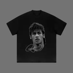 Big Head Neymar T-Shirt, Neymar Vintage Tee, Unisex Soccer Shirt, Sweatshirt, Graphic Tees, Menswear Womenswear Streetwear
