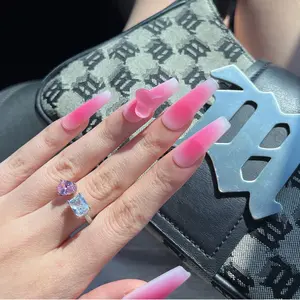 Alexandrite Studio Press on nails, Sexy Pink