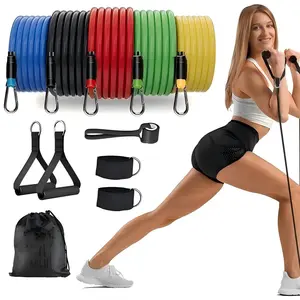 Exercise Bands,Pilates Gym Exercise Household Fitness Resistance Workout Multi-Purpose Training Equipment Flexibility Enhanced Control Strengthener Sweat Waist Trainer Muscle Trainer Arm Muscle dealsforyoudays