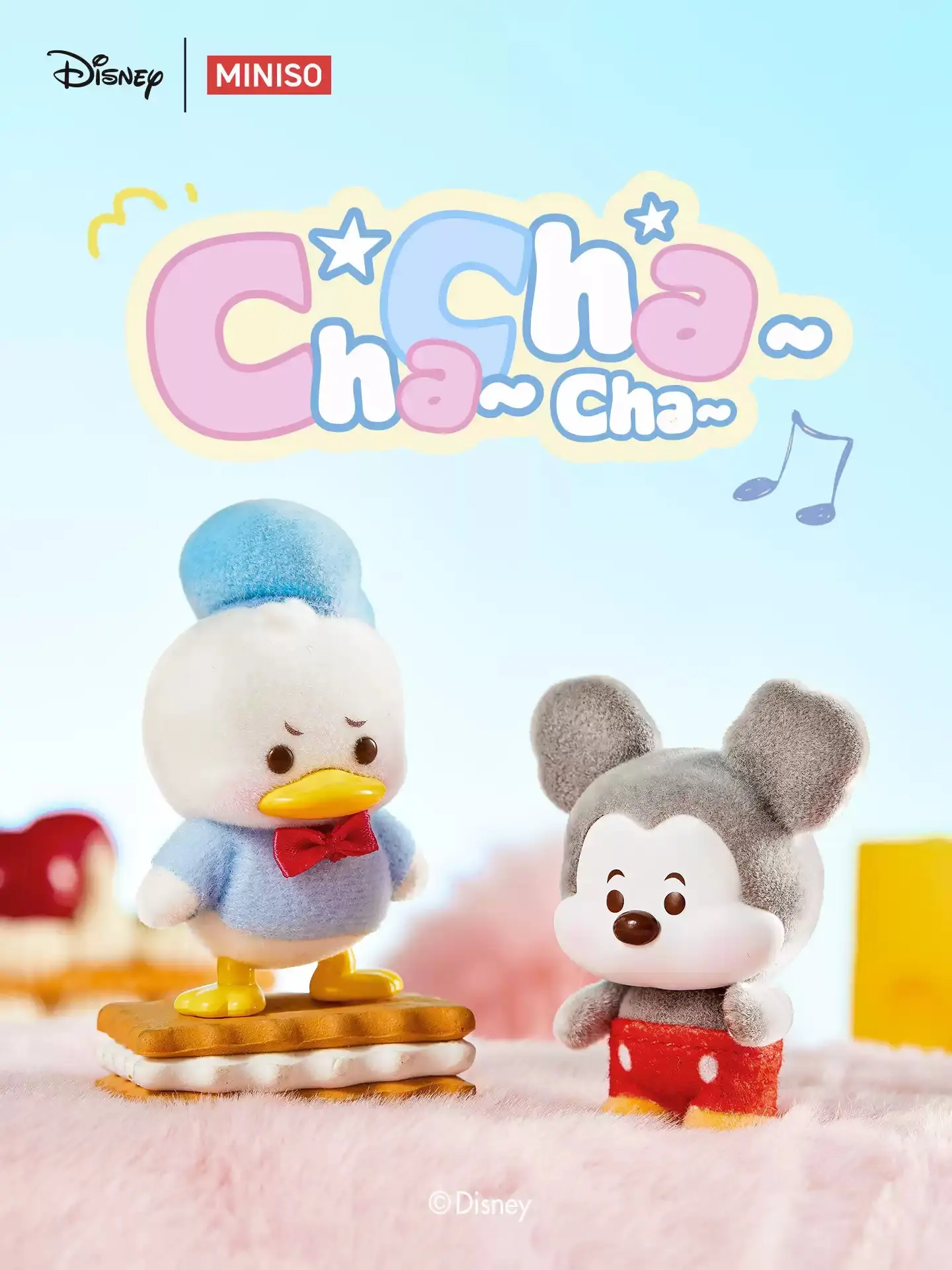 Disney Mickey & Friends Chacha Series Blind Box Keychain, Collectible Versatile Bag Charm Pendant for Backpacks, Birthday Gift for Girls, Durability, Bag Charm Styling, Boxed Novelty Keychains, Birthday Gift Ideas, Random Character, Cartoon Characters, Mi