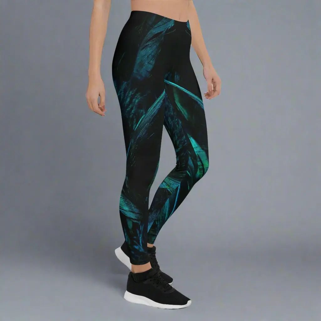 Blue neon leggings Blue neon leggings