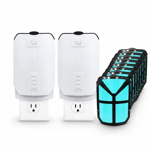 2-Pack Odourless Bug Sticky Traps with Refill Bait - No Battery Insect-Control Fly Killer Indoor, Home Improvement Kitchen Fixture Pest Control for Bedroom, Kitchen Use