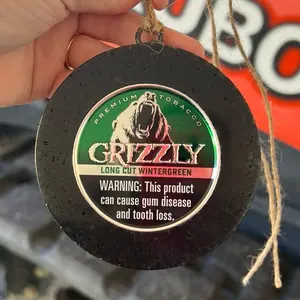 Black Ice Scented Men’s Car Freshie