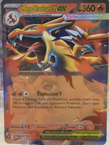 Mega Charizard Y EX Promo Card