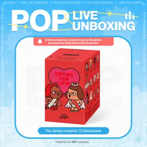 [LIVE UNBOXING] POP MART CRYBABY Crying For Love Series Figures, Blind Box