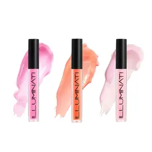 ILLUMINATI COSMETICS Hydrating Y2K Glow Lip Oil Non-Sticky Moisturizing Lipgloss for Daily Use 2oz